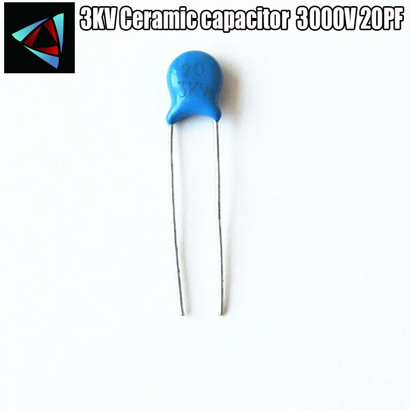 

40pcs 3KV 20PF Ceramic capacitor 3000V 20P