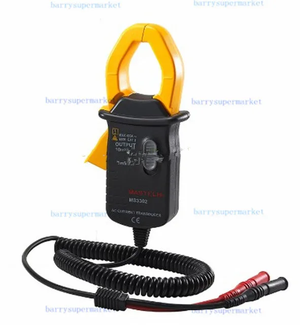 

MASTECH MS3302 AC Current Transducer 0.1A-400A Clamp Meter Tester Digital Multimeter