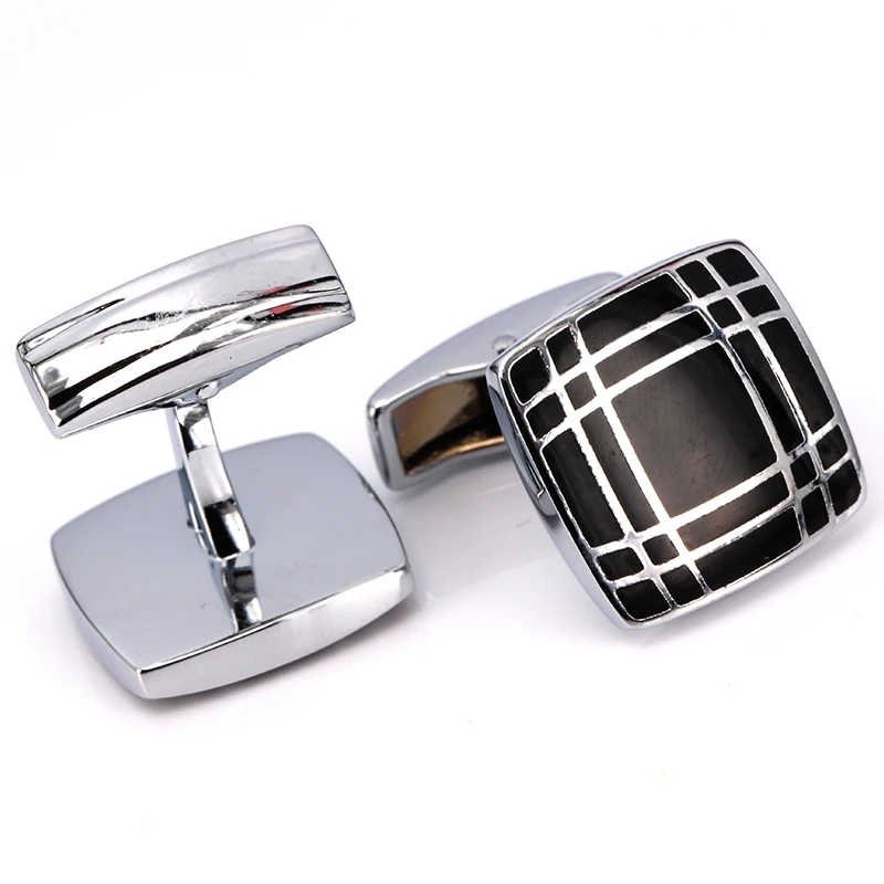 Buy WN Stainless steel cufflinks men luxury classic
