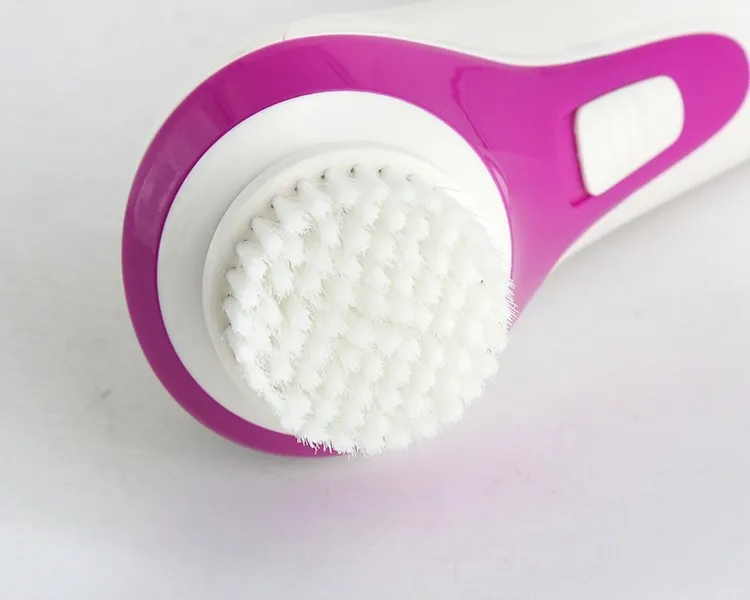 Kemei электрическая щетка для лица очищающая щетка для лица brosse очиститель для женщин Электрический Очиститель Вибрационный массажер машина уход за кожей