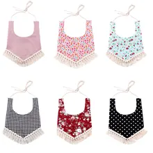 Детские нагрудники из хлопка, одежда для малышей, аксессуары для девочек и мальчиков, Слюна полотенце бандана слюнявчик, шарф для младенцев