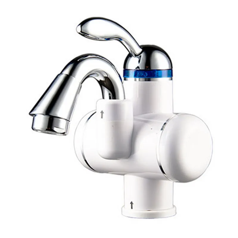 3000W 220V 50HZ deck mounted white Electric faucet water heater