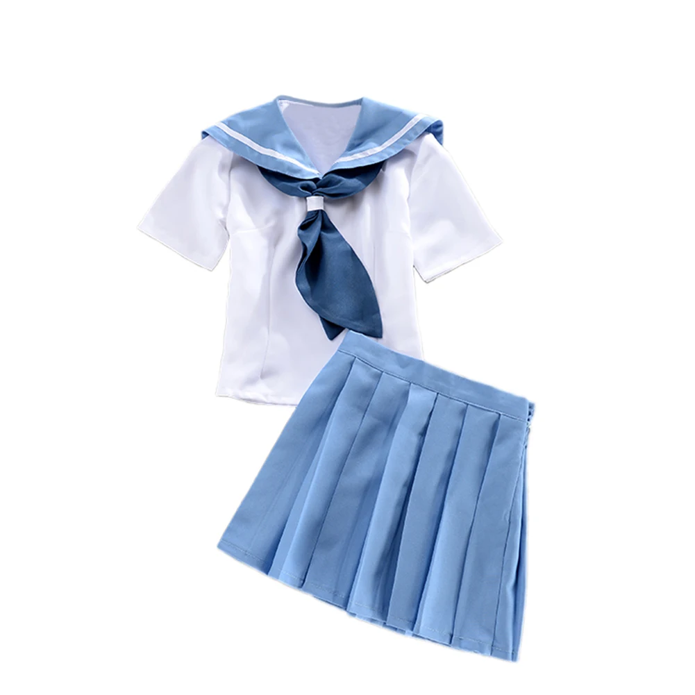 Brdwn KILL La girls Mako Mankanshoku Косплей Костюм Школьная Униформа матросские Костюмы (топ +