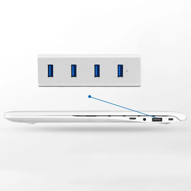 3.0HUB 4-портовый алюминиевый сплав usb-хаб посвященный универсальный сплиттер