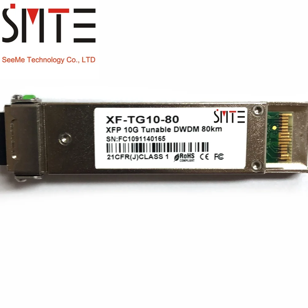 Смте XF-TG10-80 XFP 10 г настраиваемый DWDM 80 км 21CFR (J) Класс 1 Бесплатная доставка