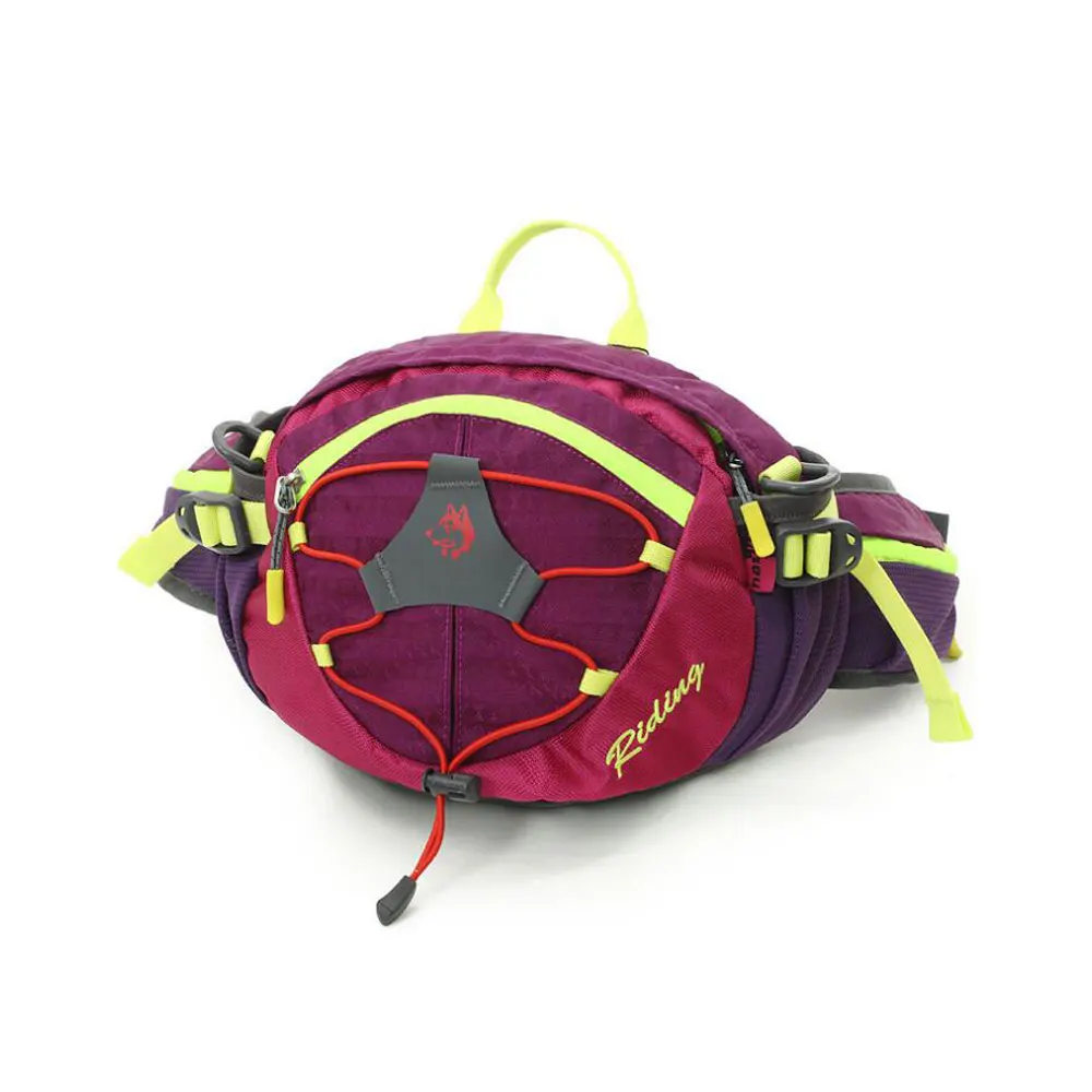 

Unisex Adjustable Travel Hand Free Waterproof Waist Running Bag Sports Card Phone Carrying Hiking Sport Waist Belt Pack P15