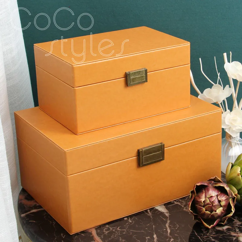 

Cocostyles InsFashion creative handmade creative jewellery boxes for modern luxe home decor