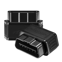 12 В KW903 ELM327 wifi OBD2 автомобильный диагностический сканер детектор инструмент считыватель кодов для Android для IOS автоматический сканер OBDII черный