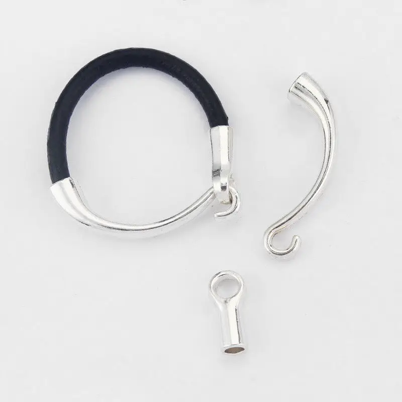 Buy 5Set Antique Silver Hook Clasp For Bracelet Use 4