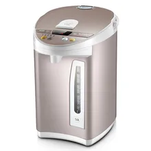 Электрический термос бутылка для воды для дома 304 Электрический чайник из нержавеющей стали 5л большая емкость изоляции