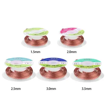 

1.5m Desoldering Braid Welding Solder Remover BGA Wick Wire Lead Cord Flux