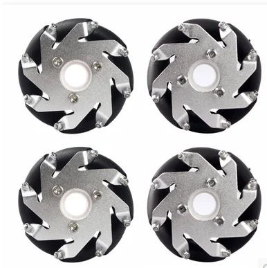 

A Group of (4) 60mm 14159 Mecanum Wheel Omni Wheel Robot 60 Mm Aluminum Wheels