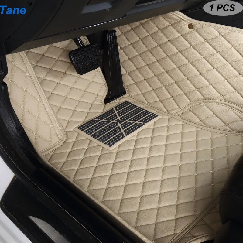 Tane кожаные автомобильные коврики для tucson Elantra Sonata 2011 veloster santa fe accent 2012 solaris аксессуары ковры - Название цвета: COLOR 2