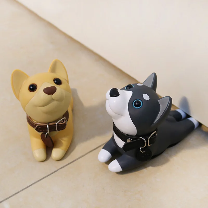 

Cute Dog Cat Door Stopper Doorstop Door Wedge Cartoon Puppy Doors Stop Strong Grip Slip Resistant CLH@8