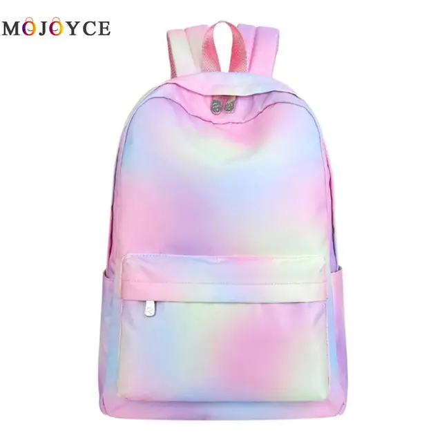 Cheap Gradient Panelled Women Backpack Portable Waterproof Girls School Backpack Big Capacity Travel Back Pack Mochila Feminina Cheap Gradient Panelled Women Backpack Portable Waterproof Girls School Backpack Big Capacity Travel Back Pack Mochila Feminina