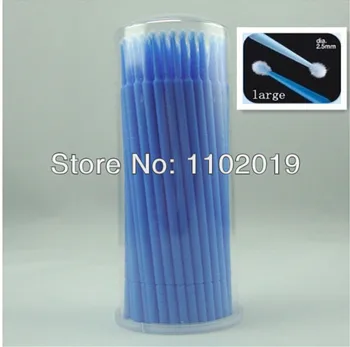 

Free shipping 160drum /lot Dental micro applicators micro brushes the micro brush for eyelash extensions