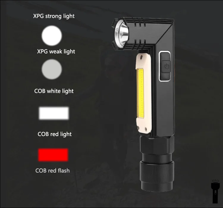Yunmai 5 режимов Xpg+ cob Светодиодный фонарь, налобный фонарь 3800 лм, Usb Перезаряжаемый встроенный аккумулятор, фары для кемпинга