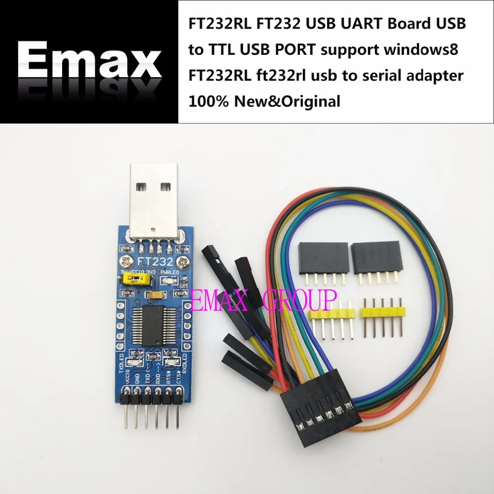 

FT232RL FT232 USB UART Board USB to TTL USB PORT support windows8 FT232RL ft232rl usb to serial adapter Free Ship