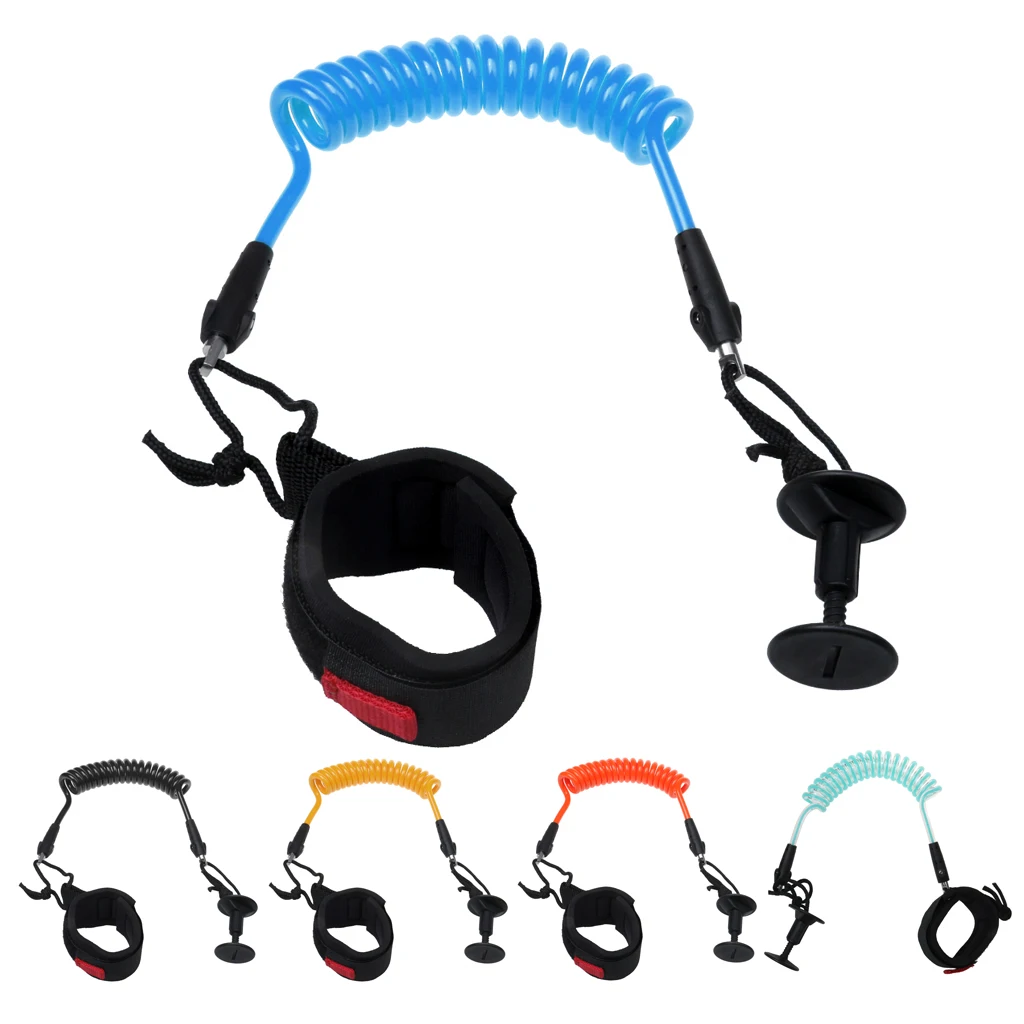 

Water Sports Bodyboard Wrist Leash with Leash Plug Surfboard SUP Board Leash Surfing Accessories Bodyboard Wrist Leash