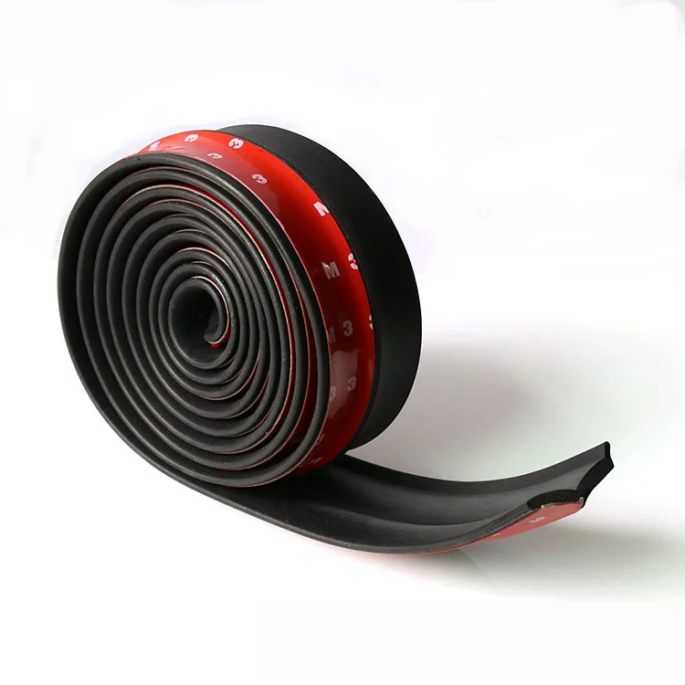 Car styling Car Bumper Strip Rubber Bumper Strip 2.5m Door Protection