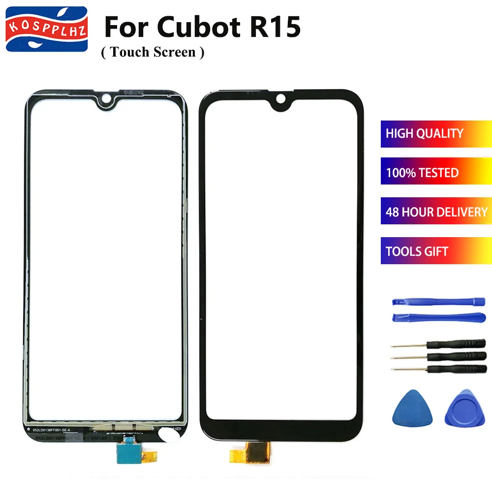

Touch Glass Panel For Cubot R15 Touch Screen Front Glass Digitizer Panel Sensor 6.26" Replace screen R 15 tools