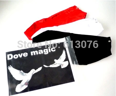 

free shipping,professional dove bag/pocket(black/red/white color for choice), dove magic, close-up,illusions,Accessories