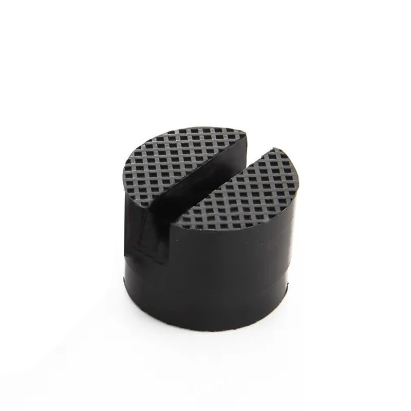 

Floor Slotted Car Rubber Jack Pad Frame Protector Adapter Jacking Disk Pad Tool for Pinch Weld Side Lifting Disk new