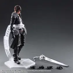 Бледный искусств Кай Final Fantasy Dissidia Шквал Leonhart ПВХ фигурку Коллекционная модель игрушки 25 см KT3639