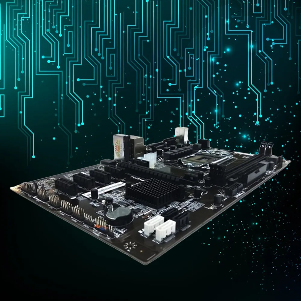 

Top COLORFUL Motherboard H81A-BTC V20 Miner ATX Board LGA1150 Socket Processor H81 Mainboard Support 6 Graphics Card For Mining