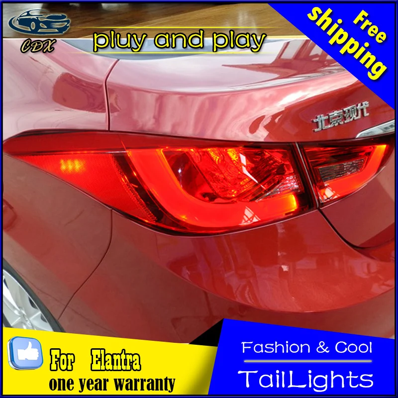 CDXcar styling for Hyundai Elantra Tail Lights 2011 2014 Elantra MD