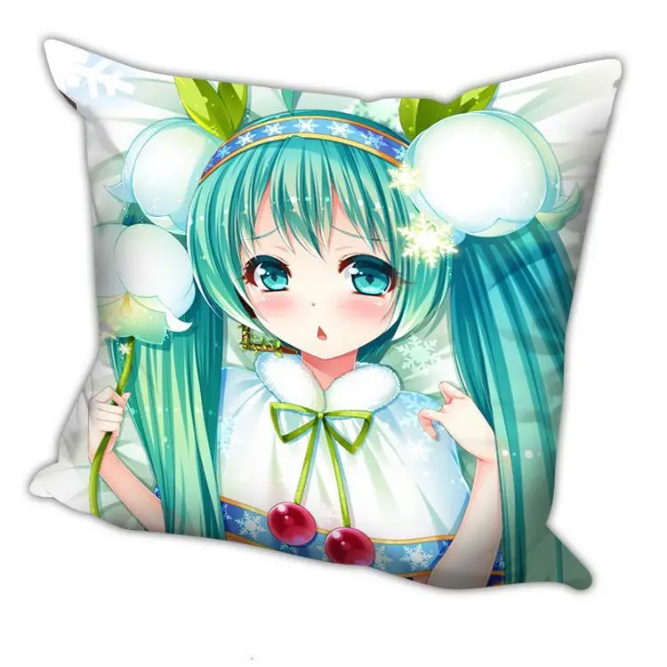 

Hobby Express Hatsune Miku - Vocaloid Anime Dakimakura Square Pillow Cover H025