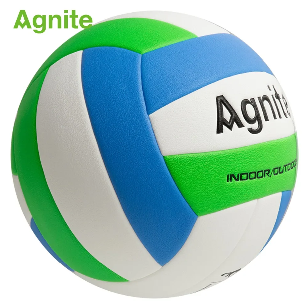 Agnite 2018 официальный Пляжный Волейбол Мягкий ПУ + EVA фитнес мяч для спорта волейбол