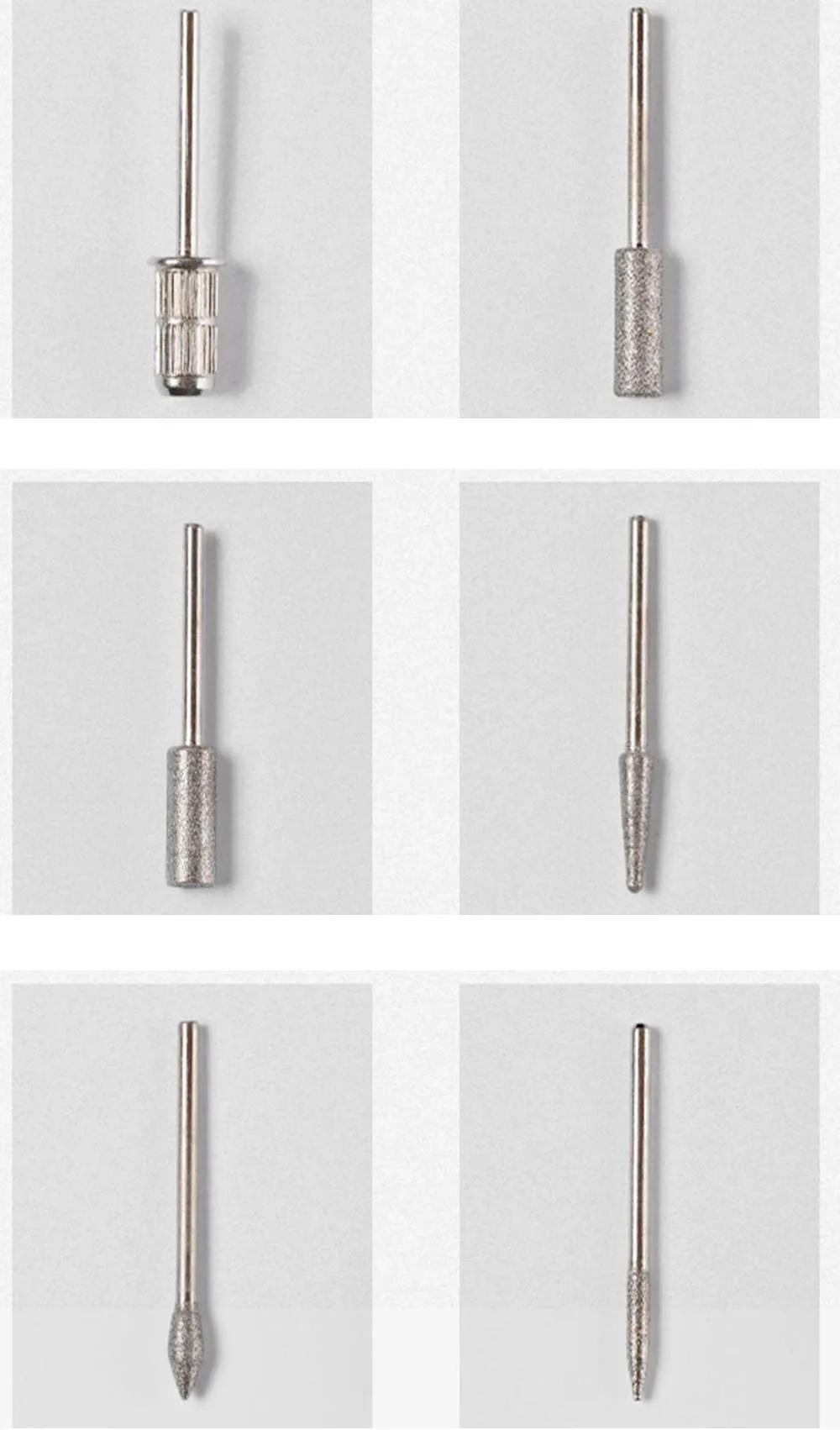 Электрическая установка для ногтей, 35000 об/мин, новая версия силиконовой антипригарной ручки для маникюра, пилочка для ногтей, набор инструментов