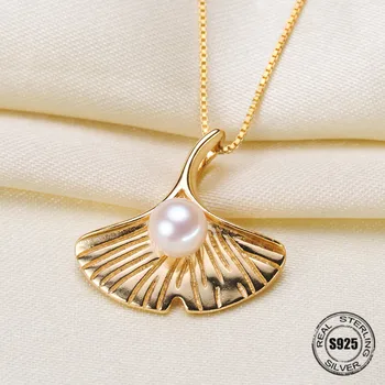 

Special Offer 925 Sterling Silver Pearl Pendant Necklace Pendant Findings Jewelry Parts Fittings Women Accessories