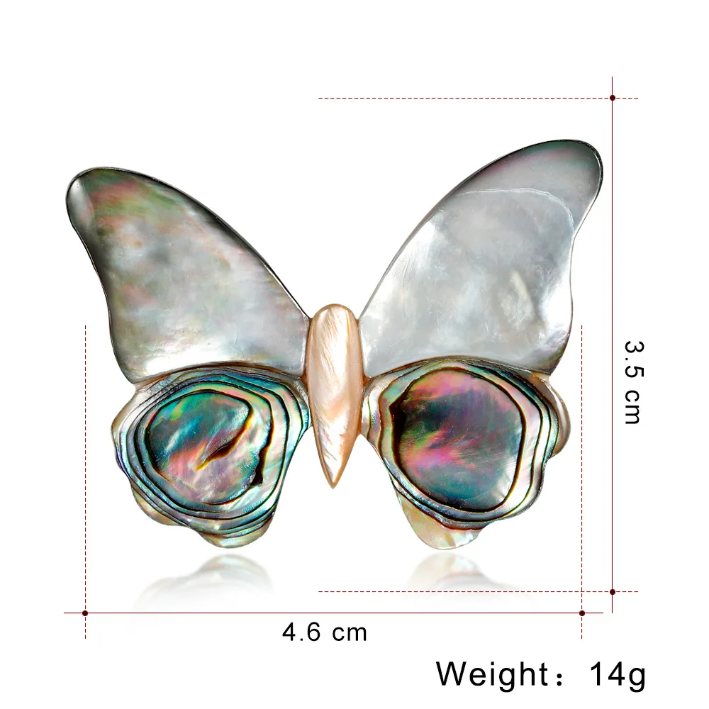 SexeMara, модные броши в виде бабочки из натуральной раковины для женщин, ювелирное изделие, пальто, воротник, аксессуары для свитера, Винтажная брошь в виде насекомых, булавки