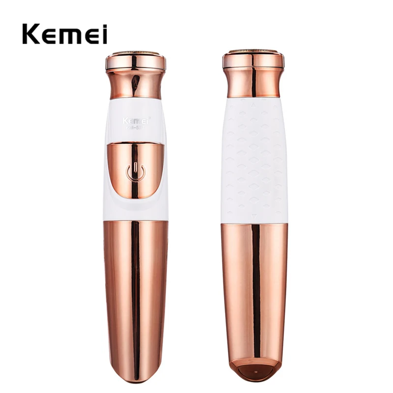 

KEMEI Mini Electric Hair Shaving Shaver Razor Body Facial Face Leg Bikini Safety Epilator Female Painless Hair Removal Tools 47