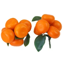 050 Simulation of fruit false orange branch orange simulation kumquat model simulation orange