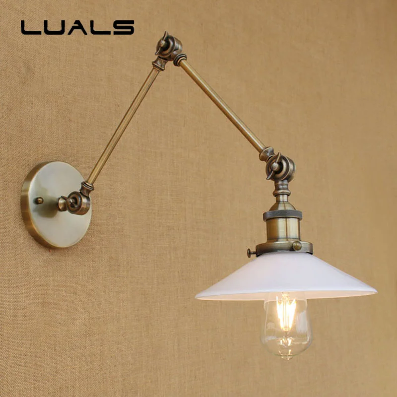 

Loft Vintage Wall Light Creative Retro Copper Color sconce wall lights Cafe Bar Personality Industrial Wall Lights Deco Lighting