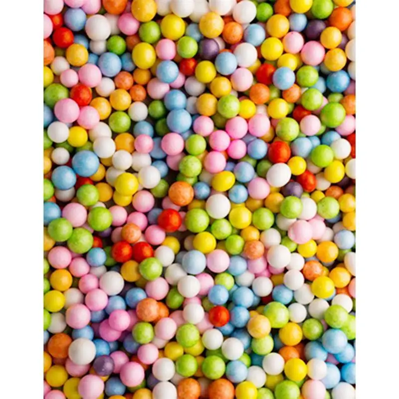 1 пакет 2,5-3,5 мм пенопластовые шары мини декоративные красочные шарики ручной работы из пенопласта для свадебных поделок художественные вечерние украшения своими руками