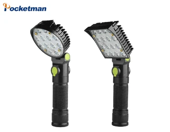 

Big Promotion Ultra Bright COB LED Flashlight 4 Modes 5000 Lumens LED Torch 18650 Battery For Camping