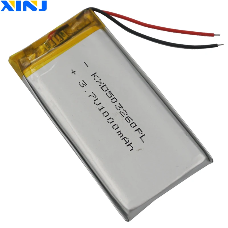XINJ 3 7 V 1000mAh литиевая полимерная аккумуляторная батарея Аккумулятор Li ion lipo cell 503260
