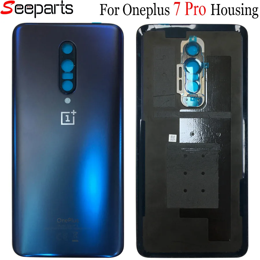 

Original Back Case For OnePlus 7 Pro Battery Cover Back Rear Door Housing Replacement Parts For oneplus 7 pro Back housing