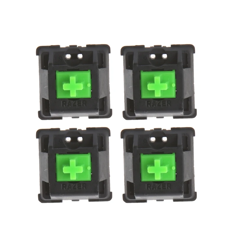 

2018 4Pcs Green RGB switches for Razer blackwidow Chroma Gaming Mechanical Keyboard New