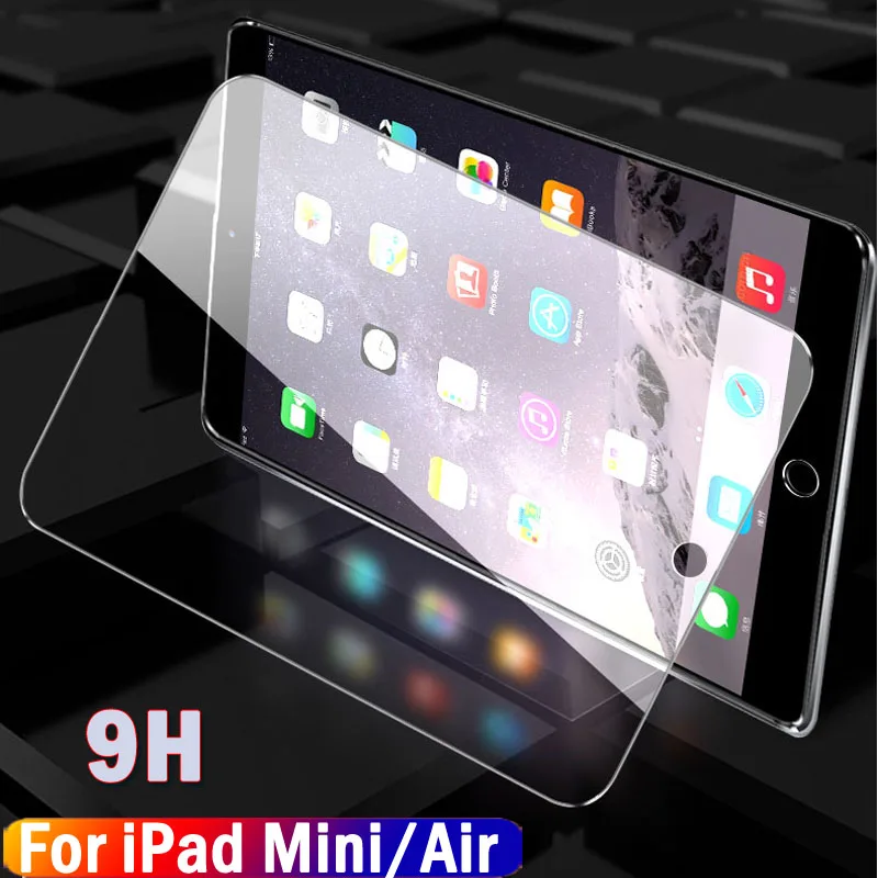 Для Apple iPad Mini 4 3 2 1 прозрачное закаленное стекло для Air 9 7 дюйма 5 6 протектор экрана