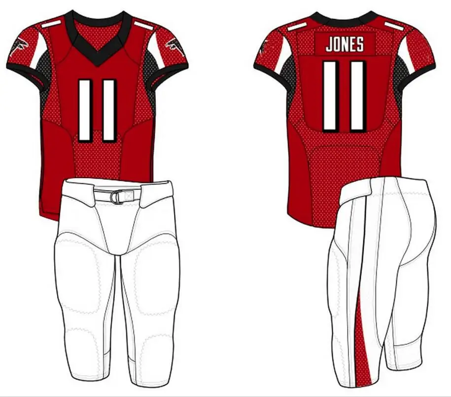 Plus size throwback football jersey american wholesale in America