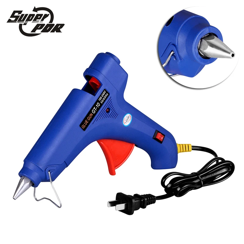 

Super PDR 100W Hot Melt Glue Gun 100-240V Electric Heat Temperature Tool Fit 11mm Glue Stick Paintless Dent Repair EU AU UK Plug