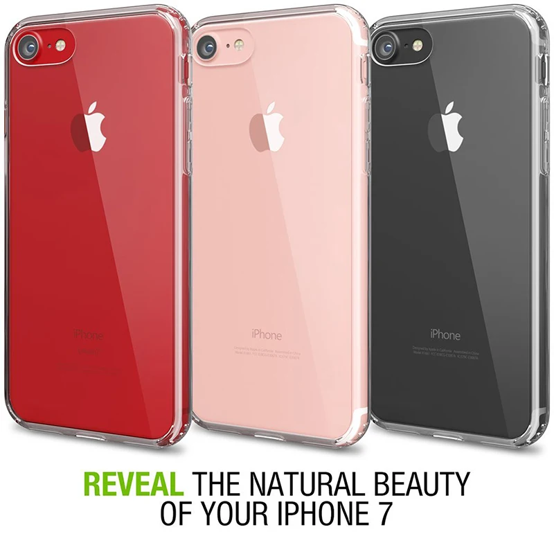 Portefeuille For iPhone 7 Case 360 Slim Clear Glass Screen Protector Cover For iPhone 8 Plus 6 6S 5 5S SE 5C X 4 4s Accessories (4)