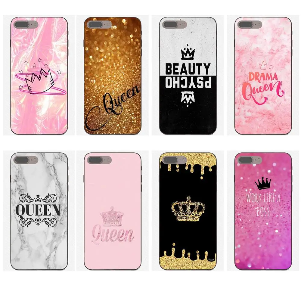 buy For Apple iPhone X XS Max XR 4 4S 5 5S SE 6 6S 7 8 Plus Luxury Protector Phone Case Queen Crown King Princess