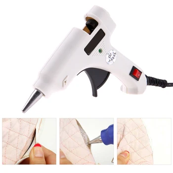 

VKTECH 20W Hot Melt Glue Gun Mini Guns Thermo Electric Heat Temperature Tool Electrical Indutry Working Glue Gun with US Plug