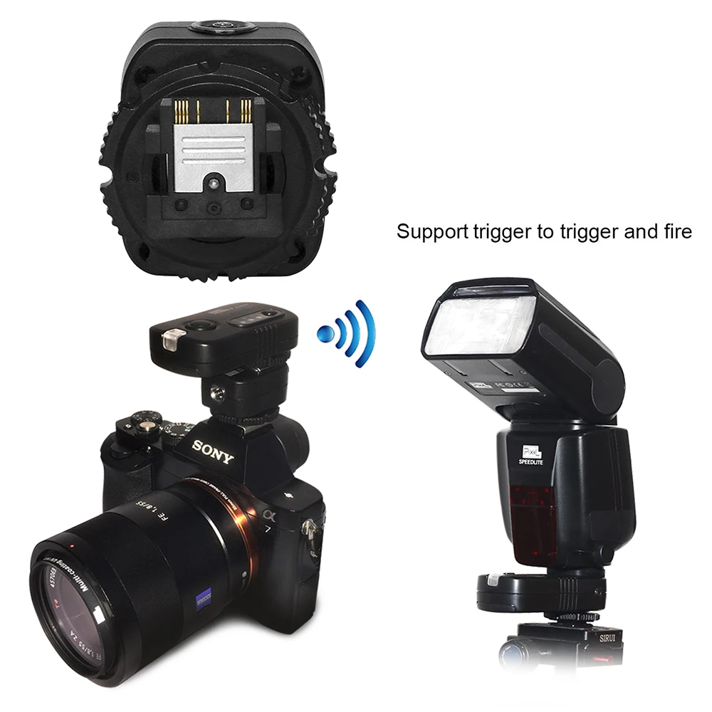 Адаптер Pixel TF 334 Mi Hot Shoes для конвертации камеры Sony A7 A7S A7SII A7RII A7II Canon Nikon Yongnuo Flash